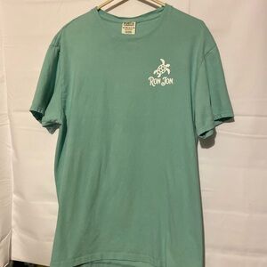 Ron Jon Men's Aqua Short Sleeve Tee